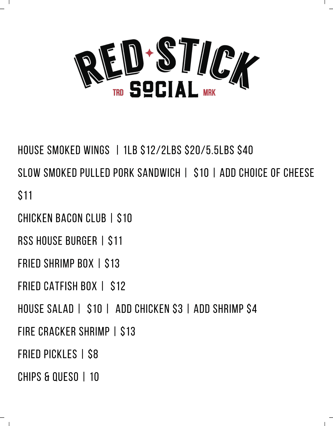 Red Stick Social - NEW BRUNCH MENU!! We're super excited to announce our  new #laidbackbrunch menu with you, Baton Rouge! Starting on Sunday, August  1st, we'll be rolling out our new buffet