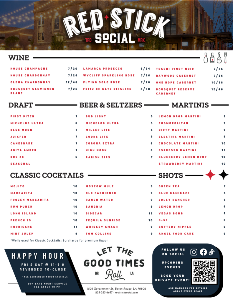 RED STICK SOCIAL - 237 Photos & 111 Reviews - 1503 Government St